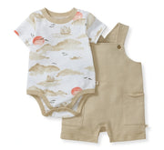 Fishing Boats Romper Set