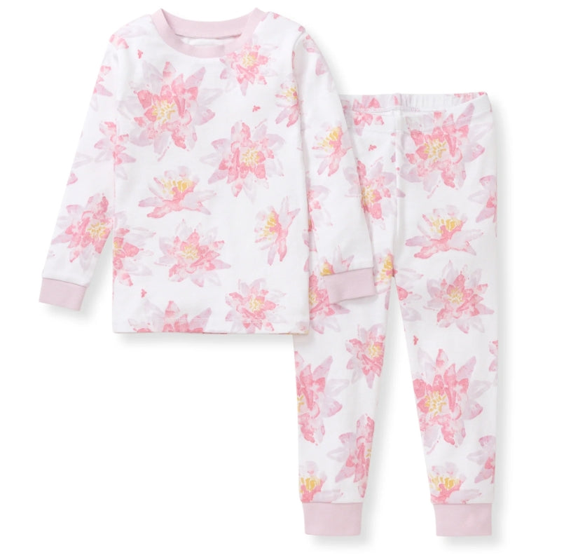 Water Lily Organic Cotton 2pc PJ's