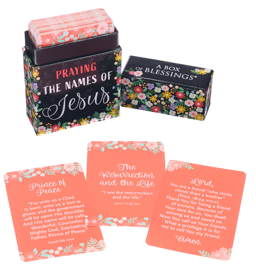 Praying the Names of Jesus Box of Blessings