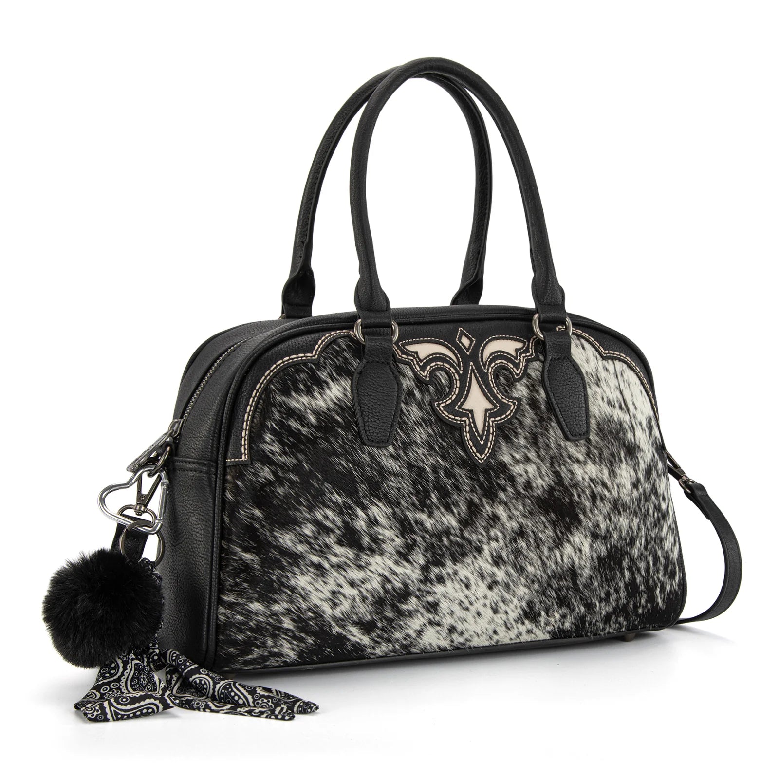 Outback Black Satchel