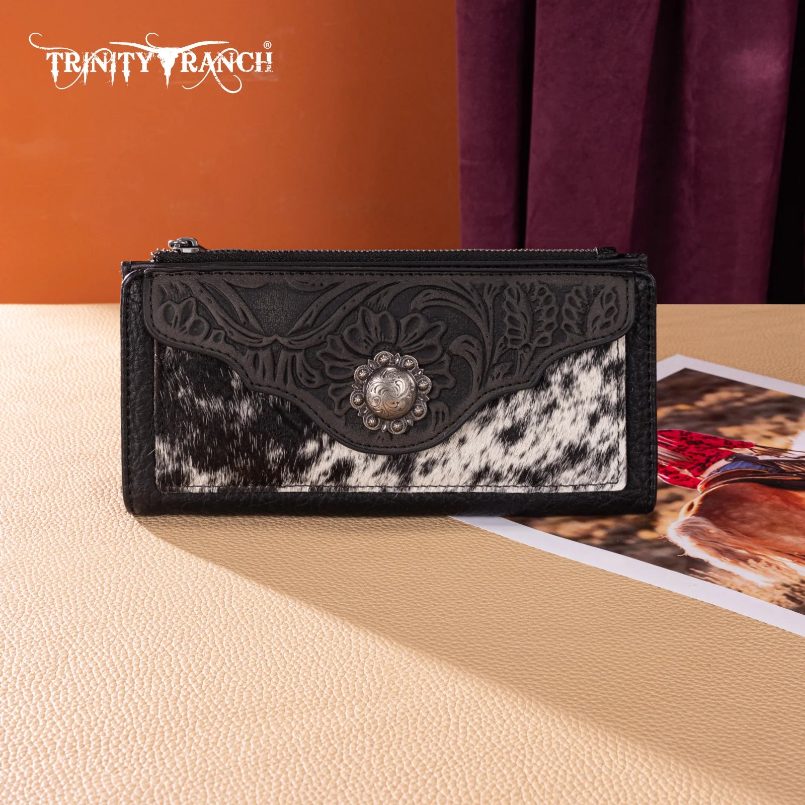 Wyoming Black Wallet