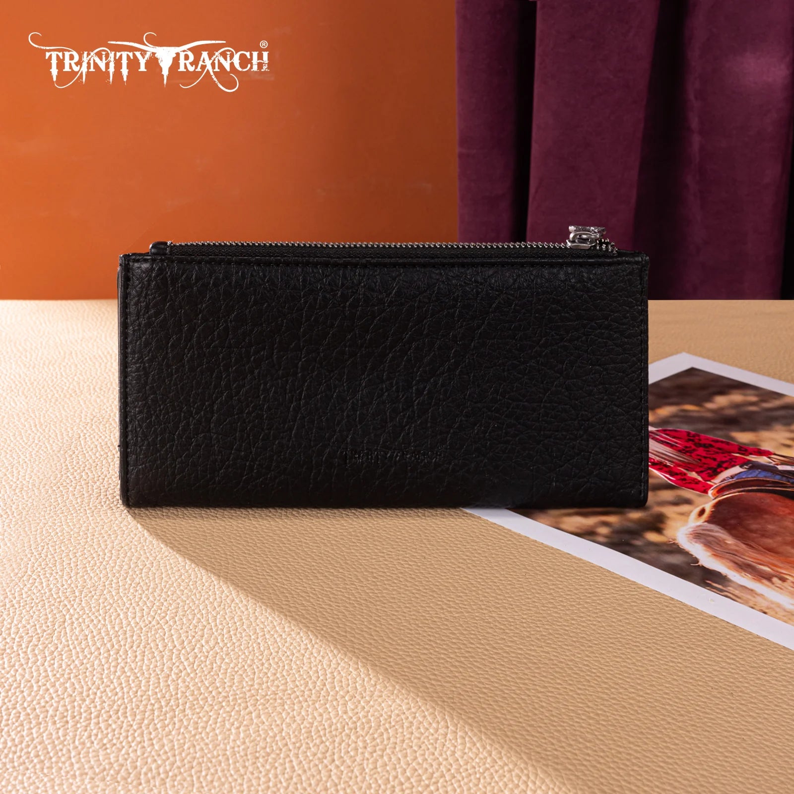 Wyoming Black Wallet