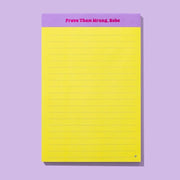 Prove Them Wrong, Babe List Pad
