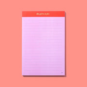 This Girl Is On Fire List Pad