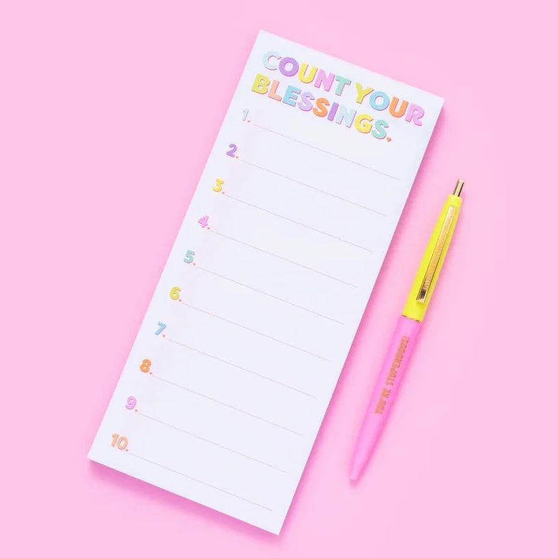 Blessings List Pad