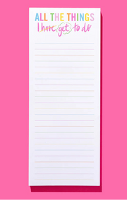 All The Things List Pad