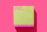 Doing My Best Sticky Notes Pad