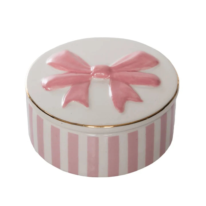 Pinky Bow Ring Dish