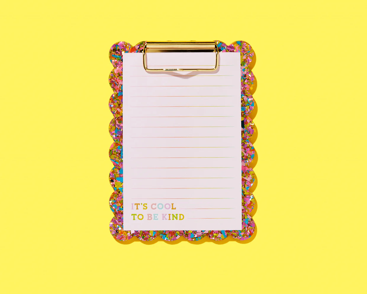 Mini Confetti Clipboard