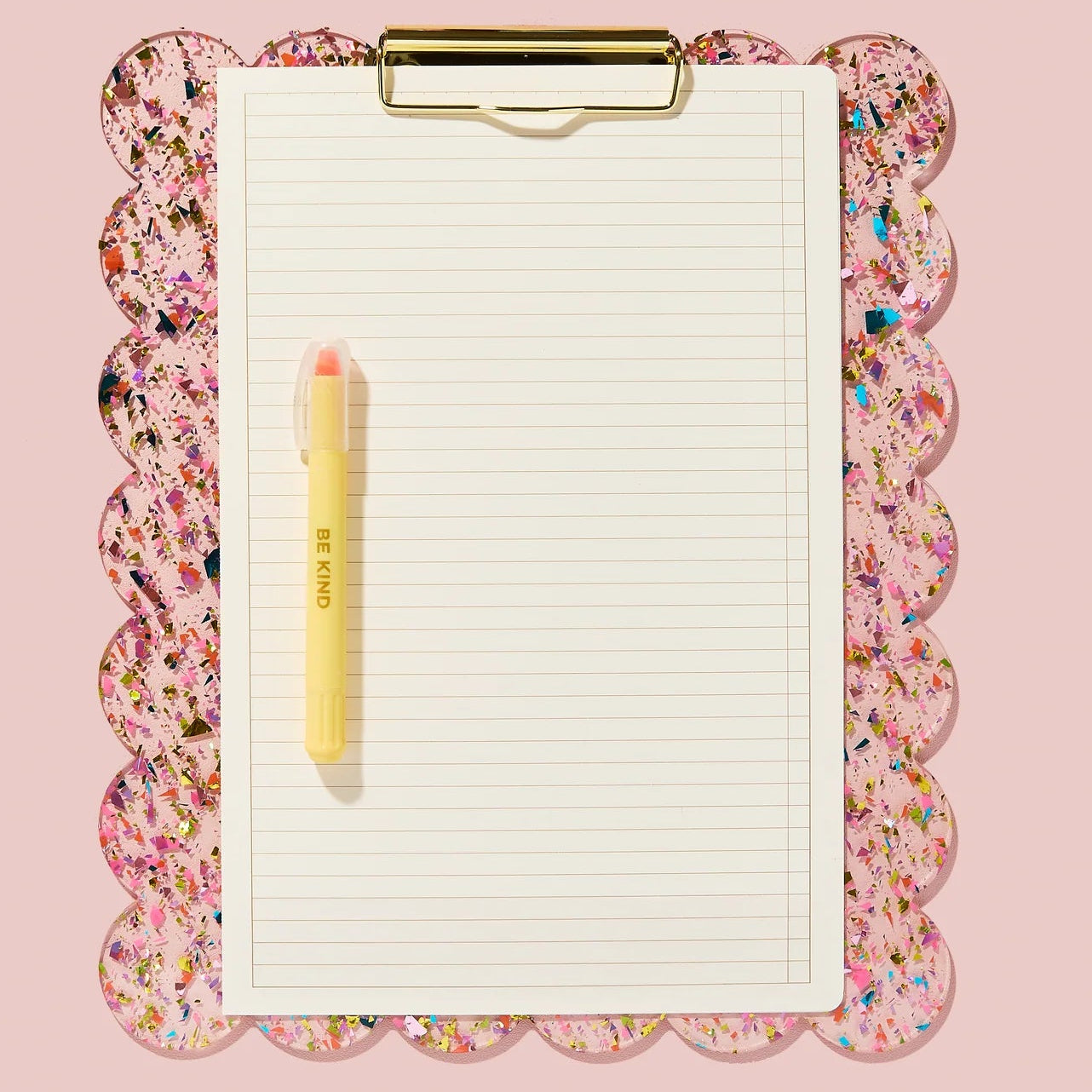 Large Confetti Clipboard