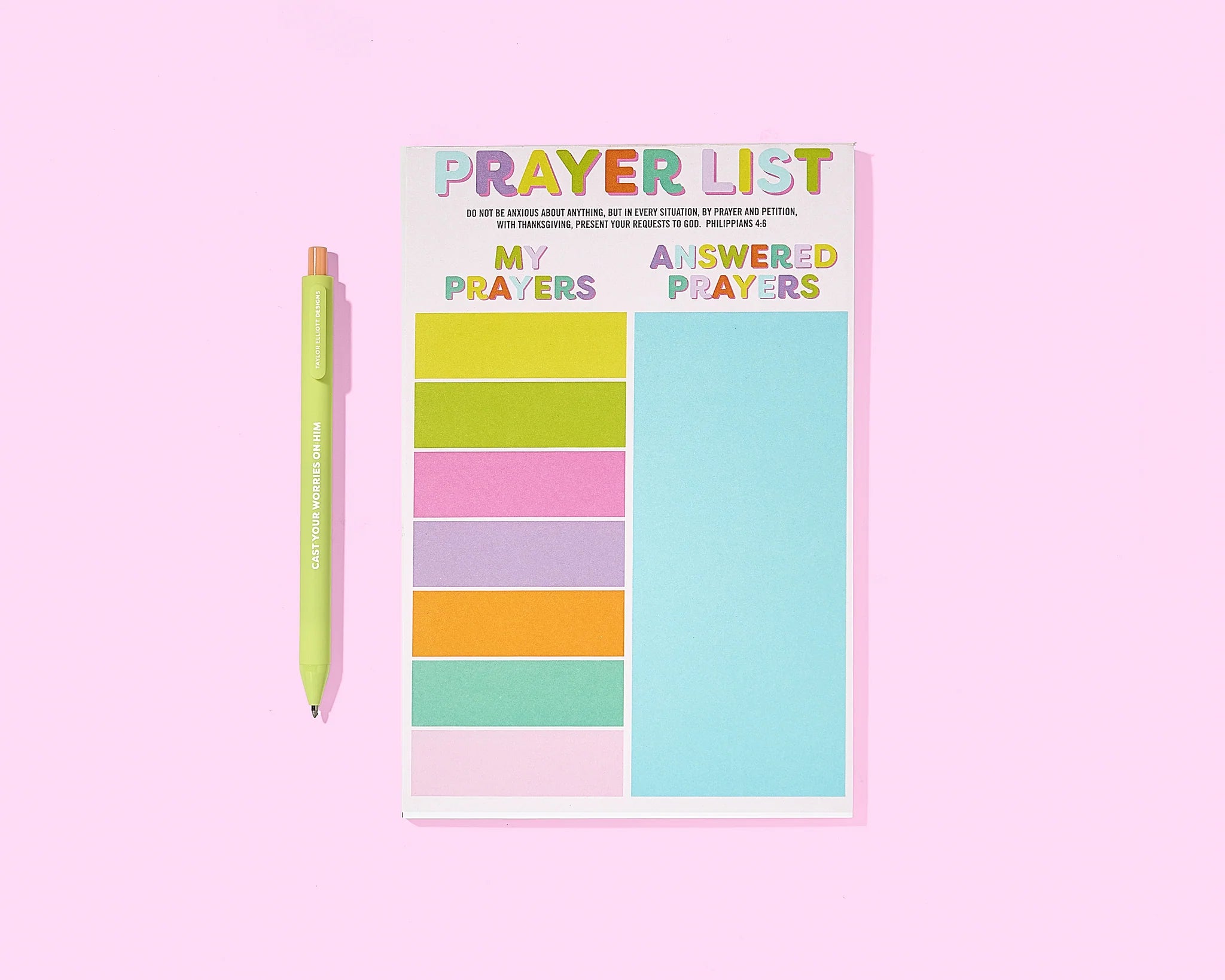 Prayer List Magnetic Notepad