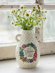 Favorite Person Bud Vase