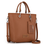 Wrangler Brown Tote & ID Set