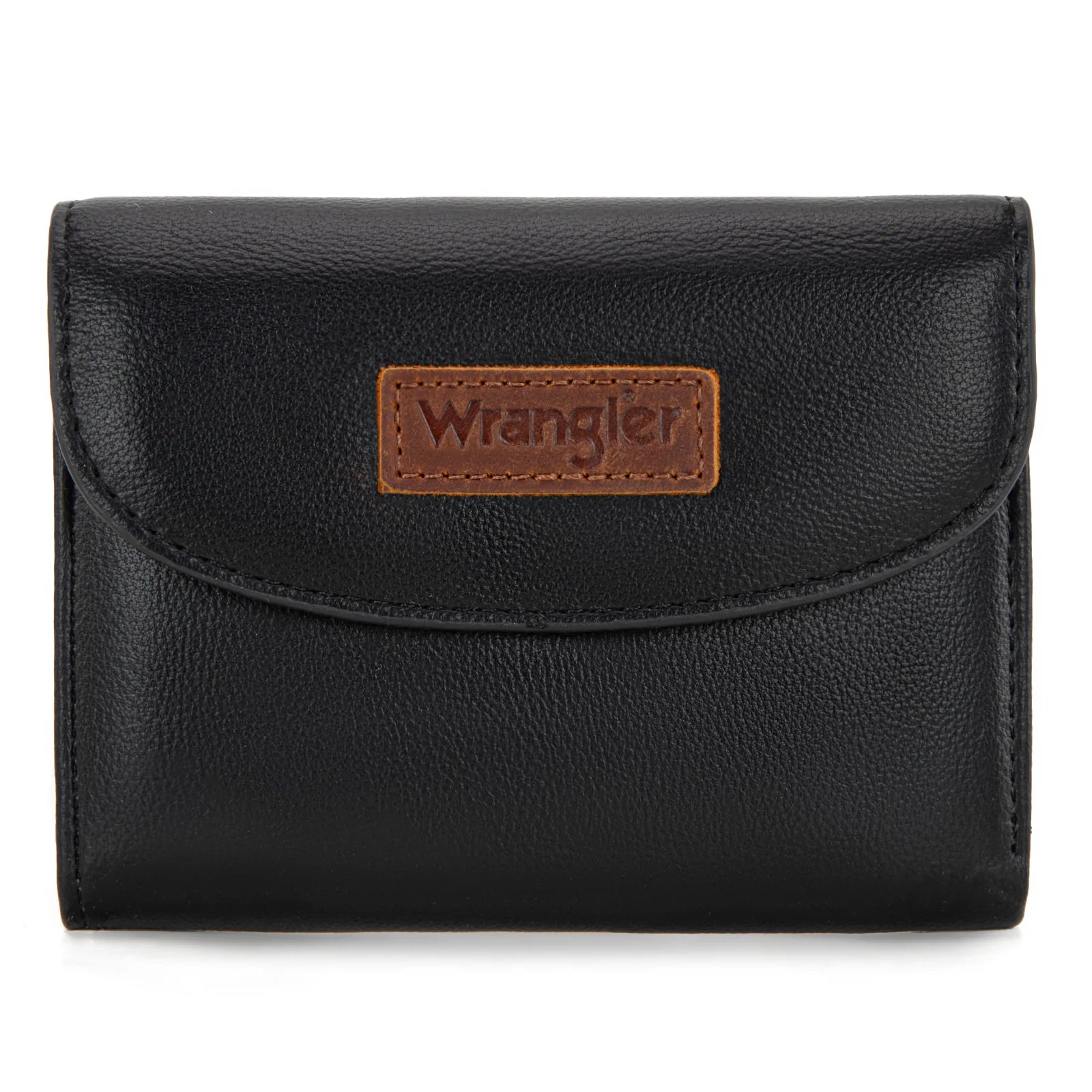 Wrangler Black Tri-Fold Wallet