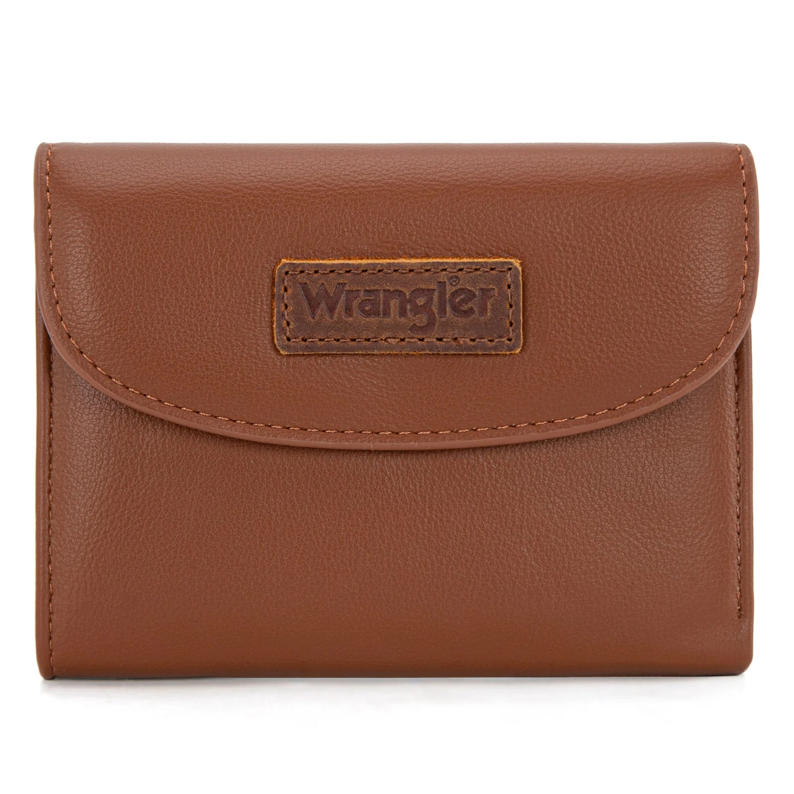 Wrangler Brown Tri-Fold Wallet