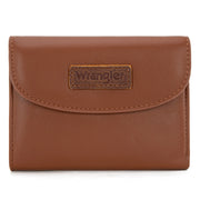 Wrangler Brown Tri-Fold Wallet