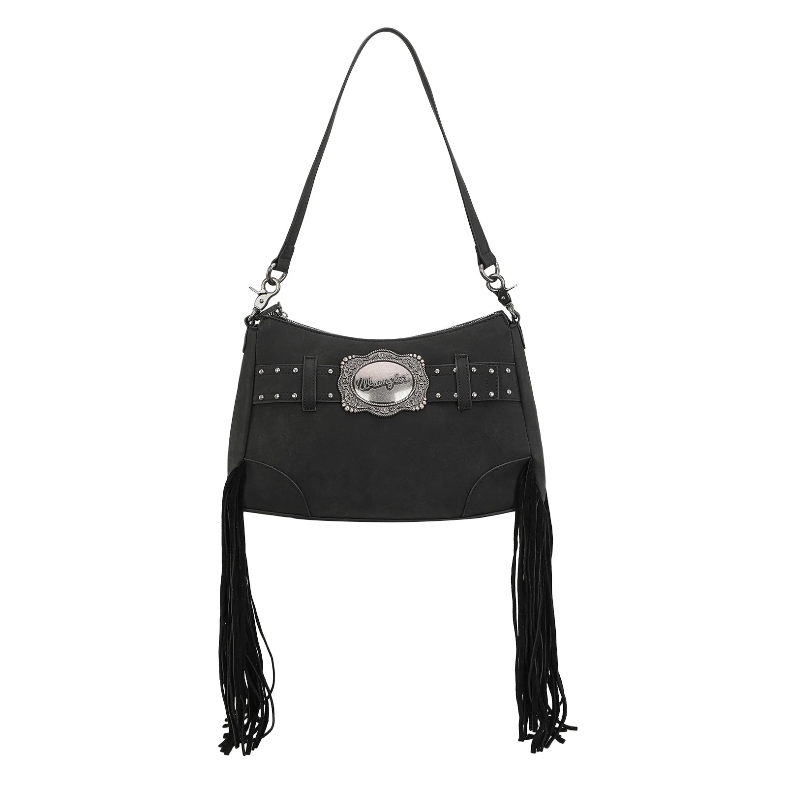 Wrangler Black Buckle Hobo