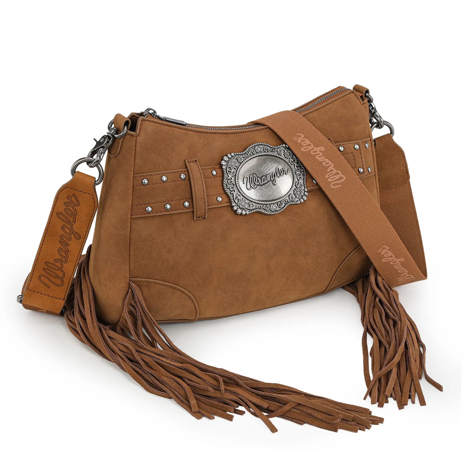 Wrangler Brown Buckle Hobo