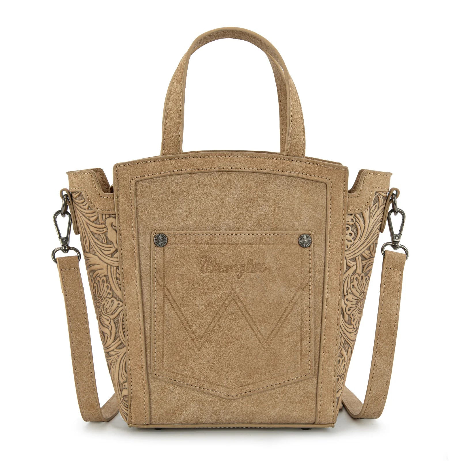 Jackson Tan Mini Tote/Crossbody