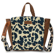 Wrangler Cow Print Tote/Crossbody