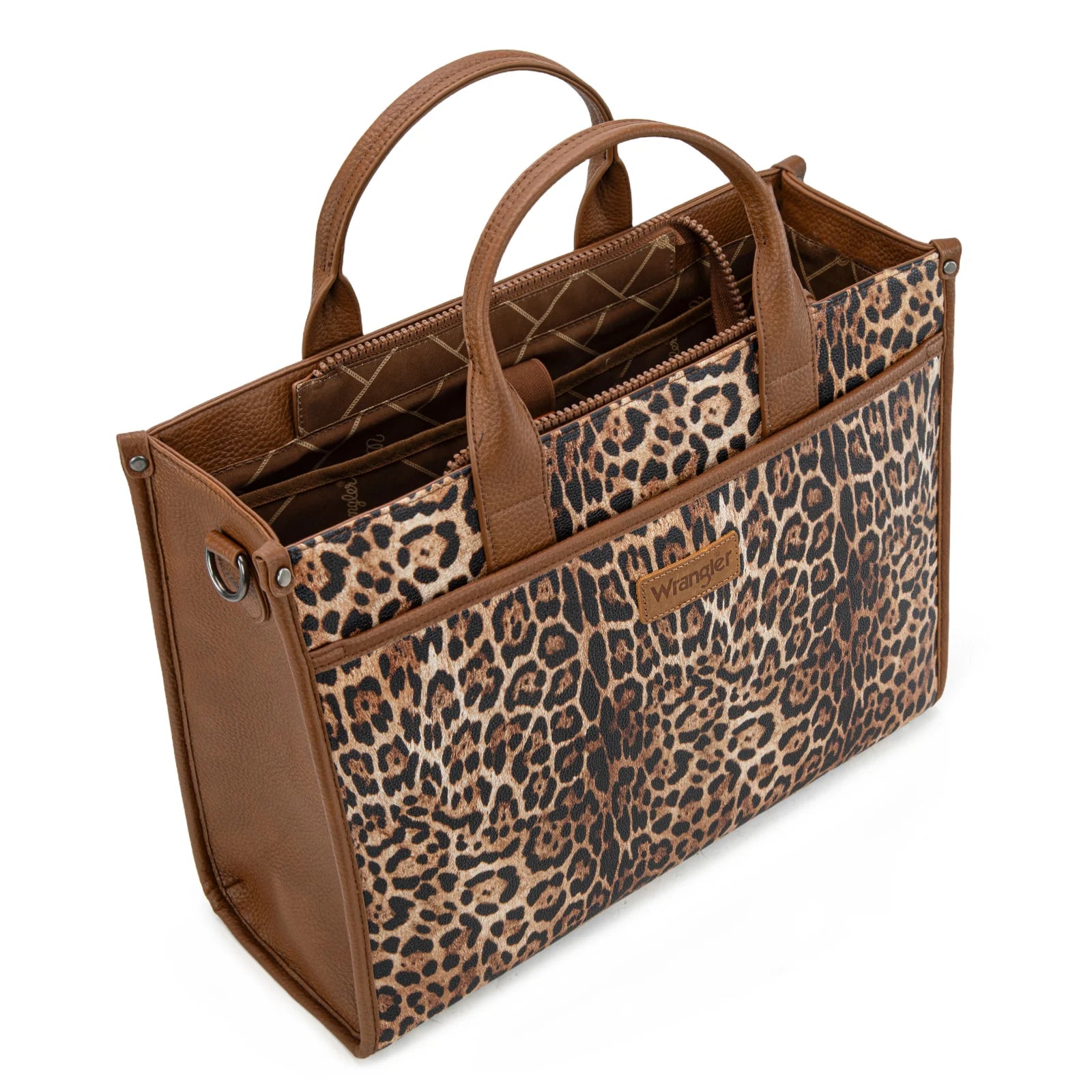 Wrangler Leopard Work Tote