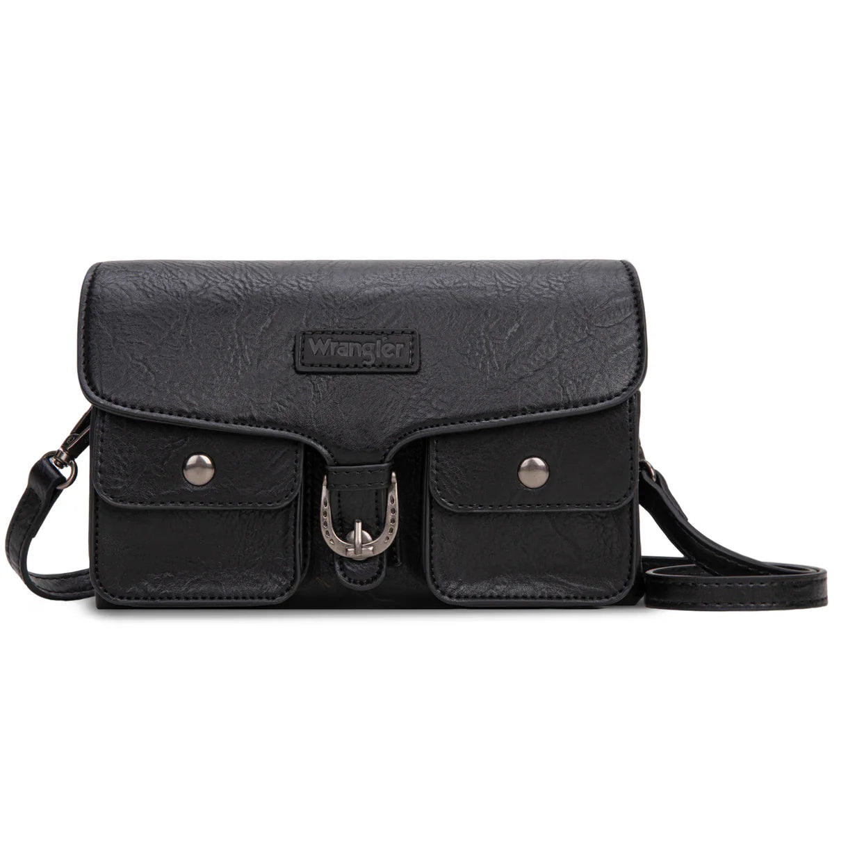 Wrangler Black Pocket Crossbody