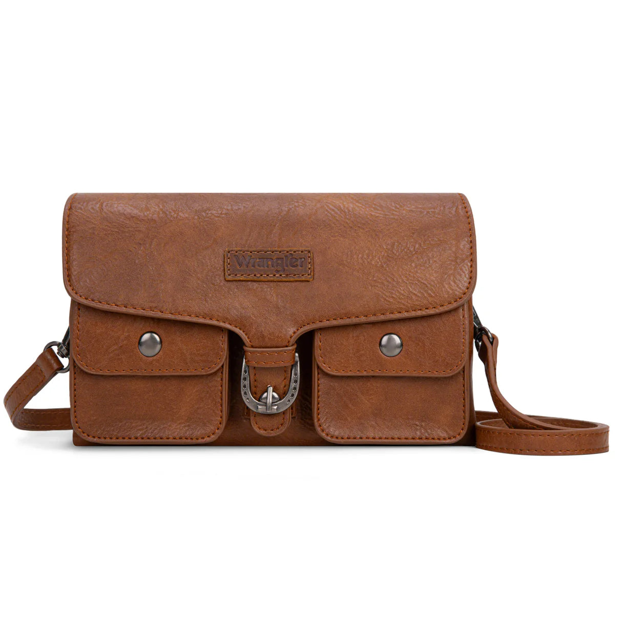 Wrangler Brown Pocket Crossbody