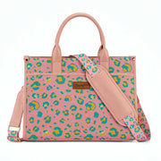 Wrangler Pink Leopard Tote