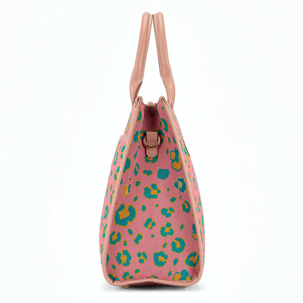 Wrangler Pink Leopard Tote