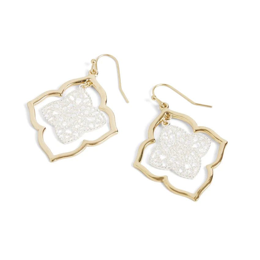 Pass Through Earrings