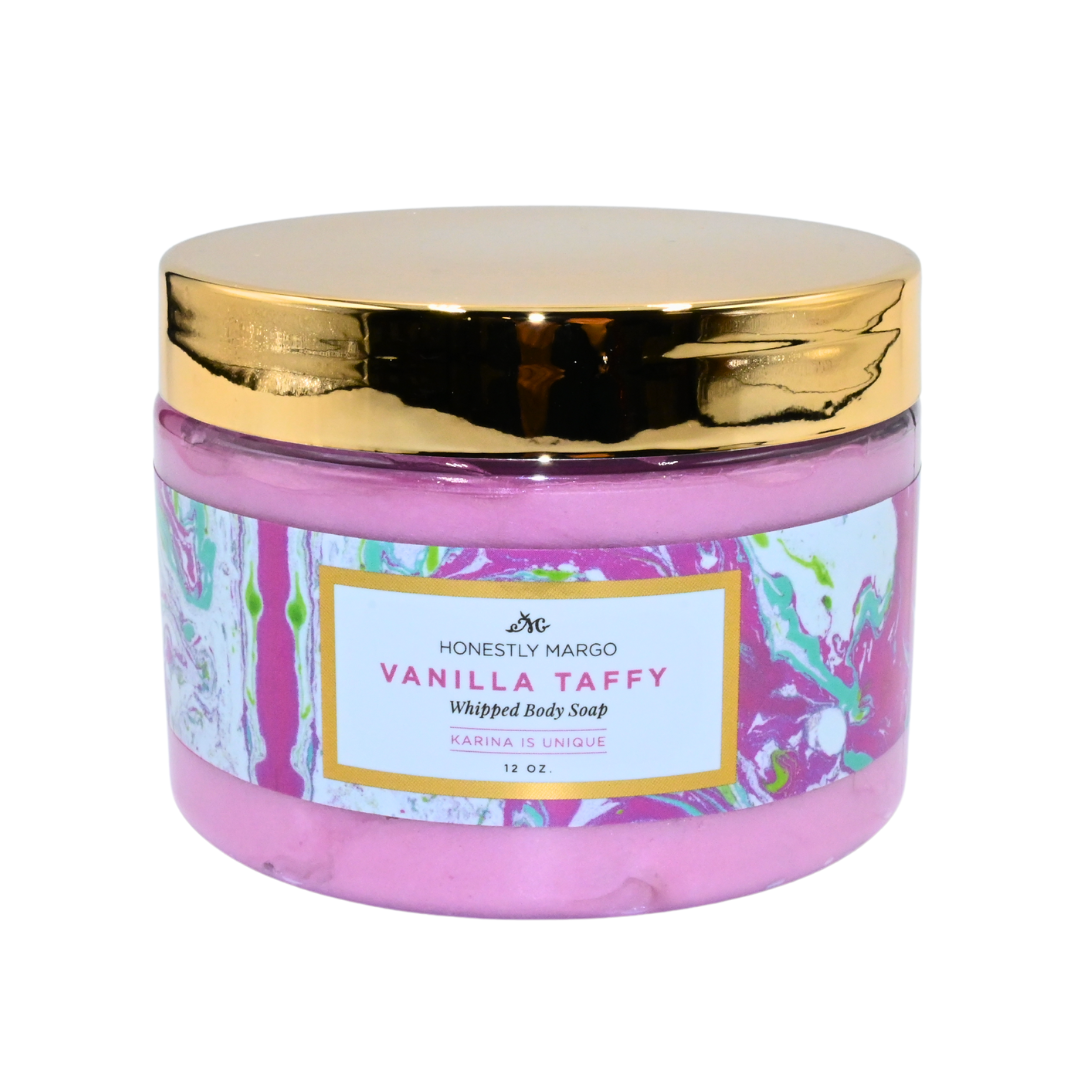 Vanilla Taffy Whipped Body Soap