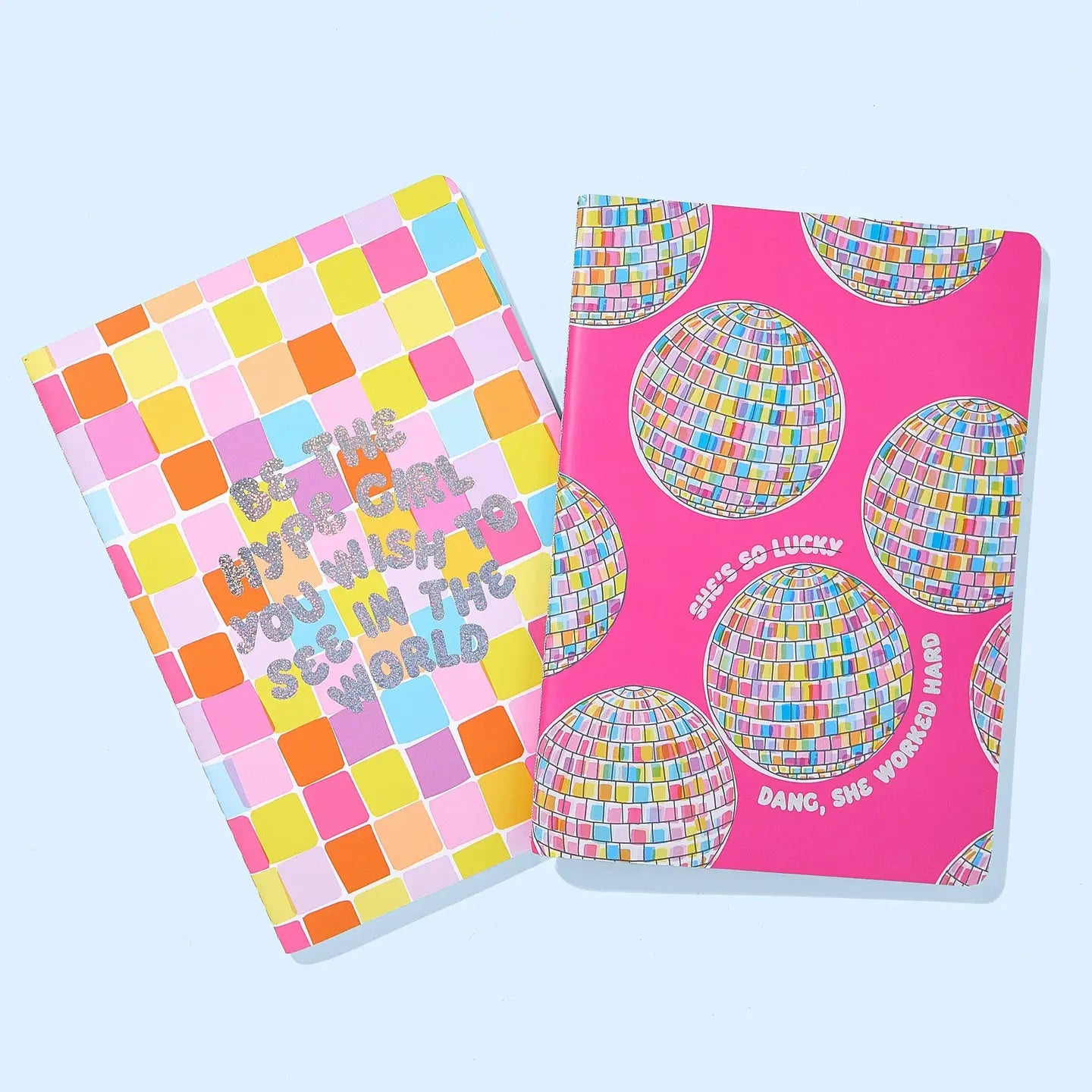 Disco Ball Notebook Set