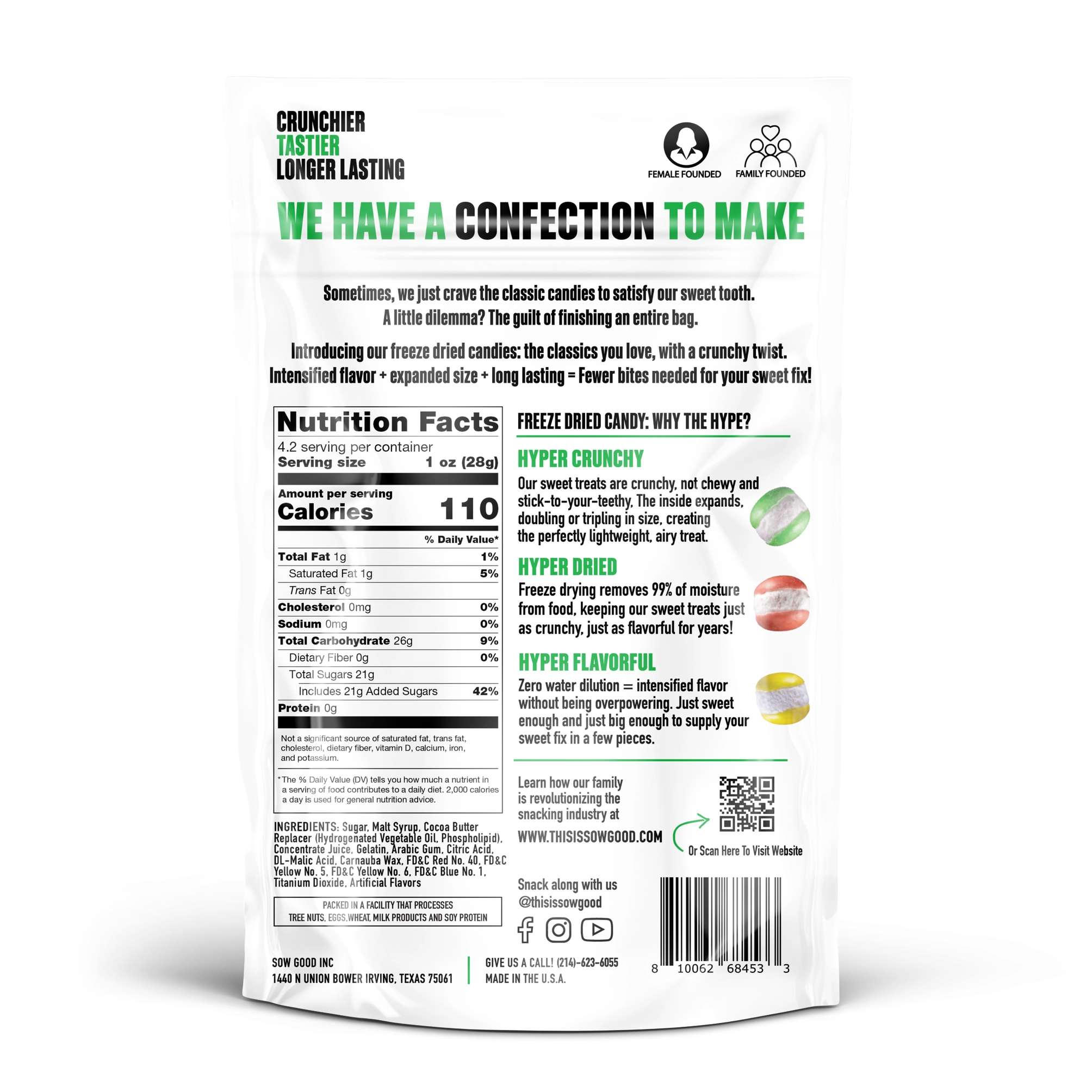 Freeze Dried Sweet Bites