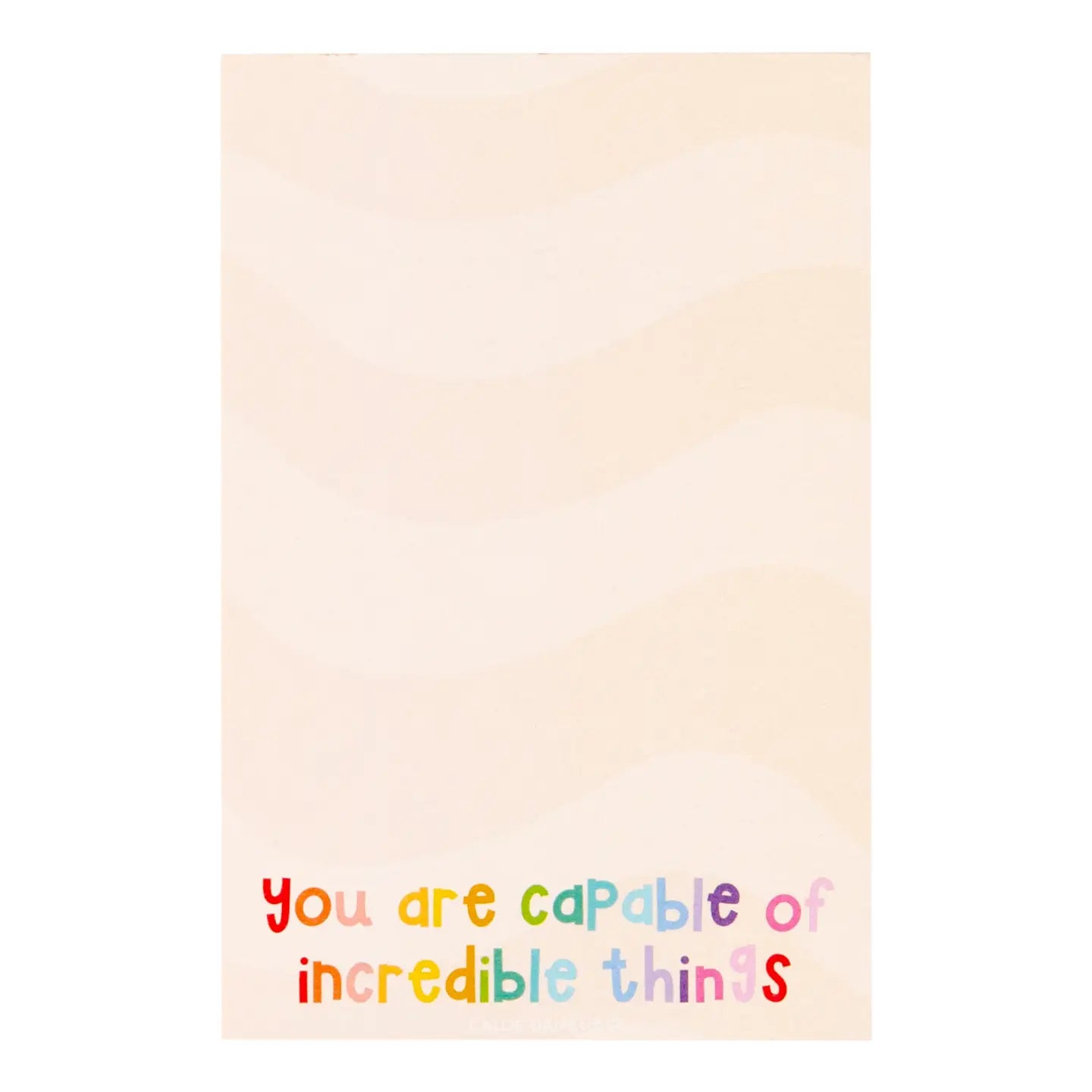 Incredible Things Notepad