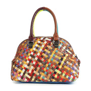 Wynona Woven Satchel
