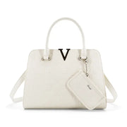 Midori White Satchel