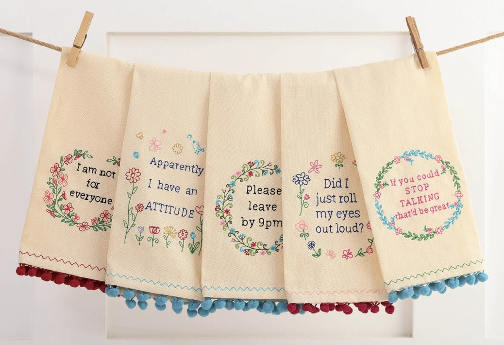 Stop Talking Kitchen Towel