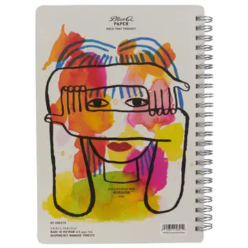 Everything Avoiding 6x8 Spiral Notebook