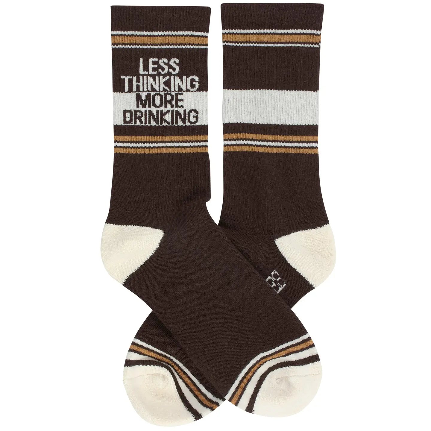 Less Thinking More Drinking Socks