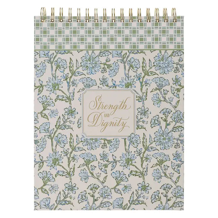 Strength & Dignity XL Spiral Notepad
