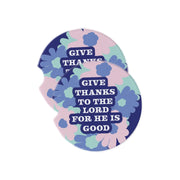 For He Is Good Car Coaster Set