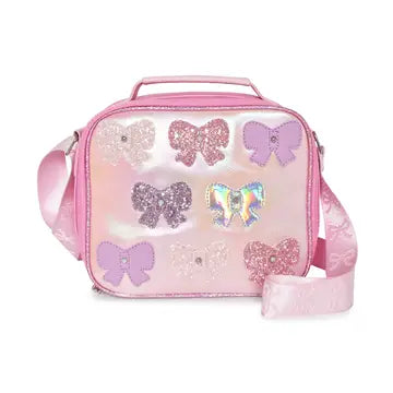 Glitter Bows Lunch Bag