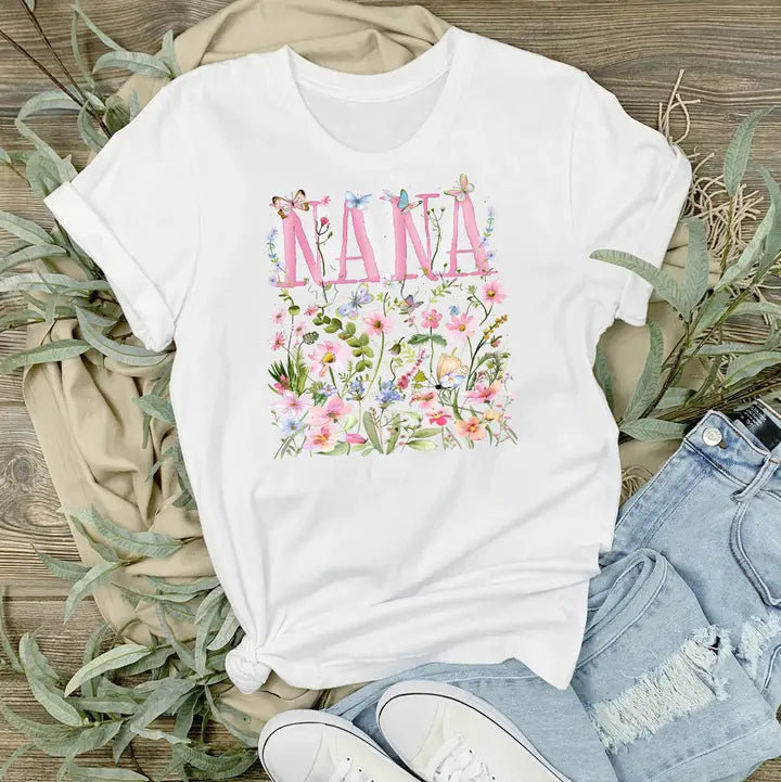 Wild Flowers Nana Tee