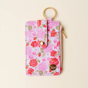 Rose Garden Keychain Wallet