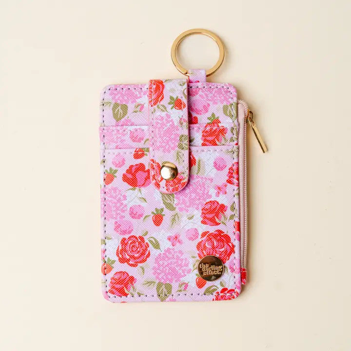 Rose Garden Keychain Wallet