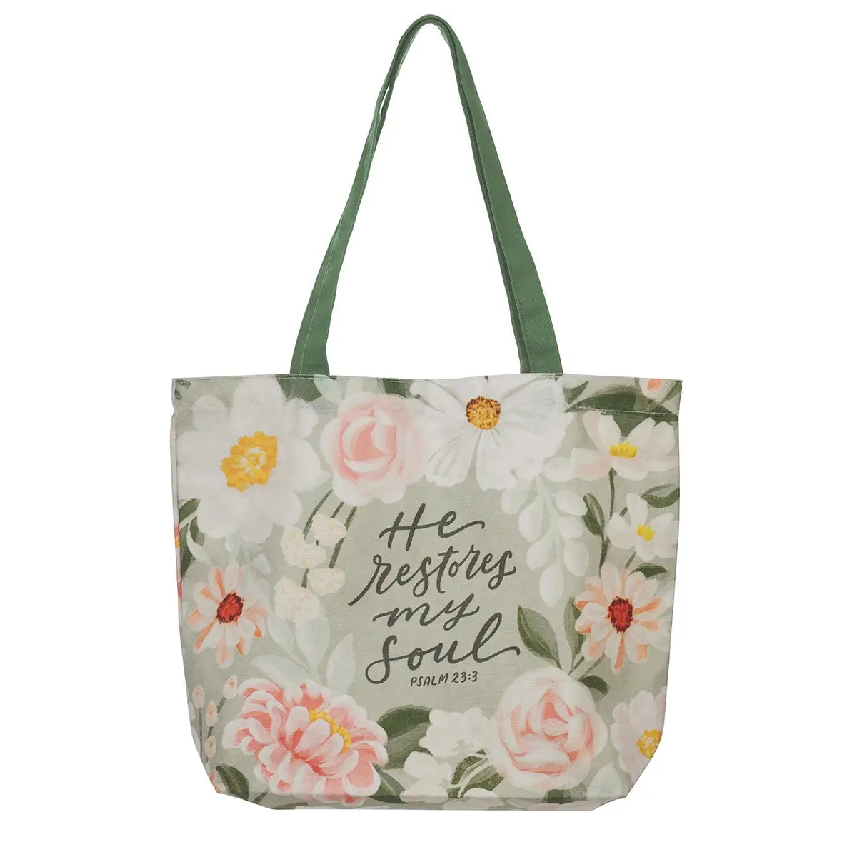He Restores My Soul Tote