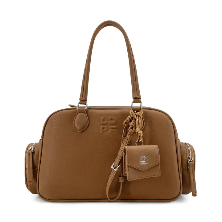 The Check In Brown Utility Bag
