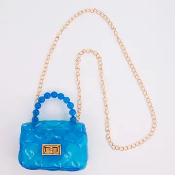 Blue Jelly Purse