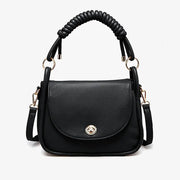 Effie Black Messenger Bag