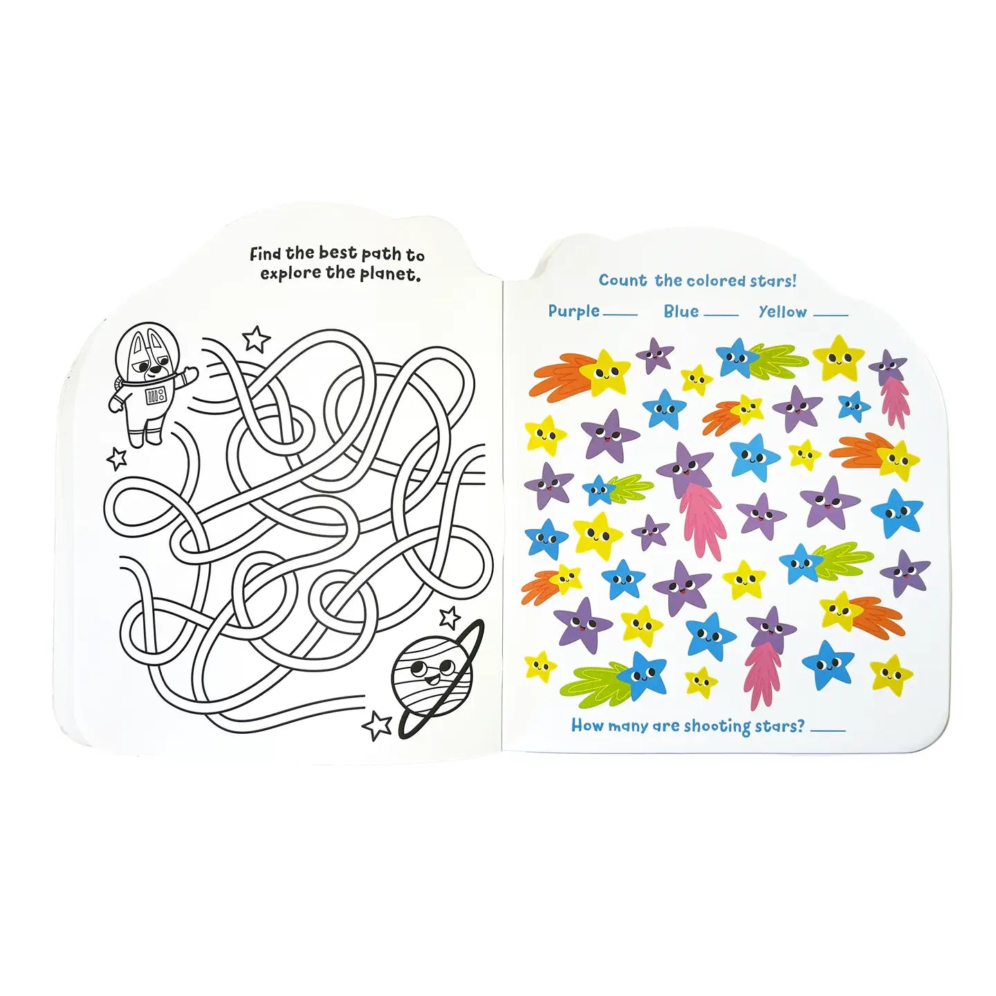 Playful Pages Activity Book - Pets in Space!